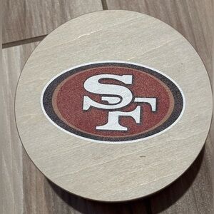 NWT San Francisco 49ers Citrus Volcano scented 14.5 oz candle